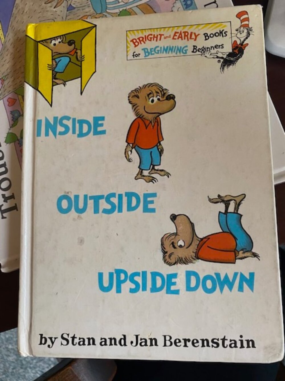 Berenstain bears inside outside upside down Vintage book 1968